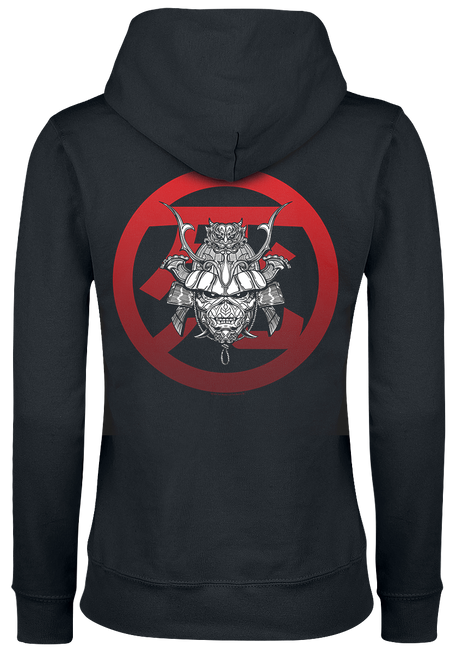Sweat-shirt à capuche  de Iron Maiden - Eddie Warrior - S à XL - pour Femme - noir - Iron Maiden - View 2