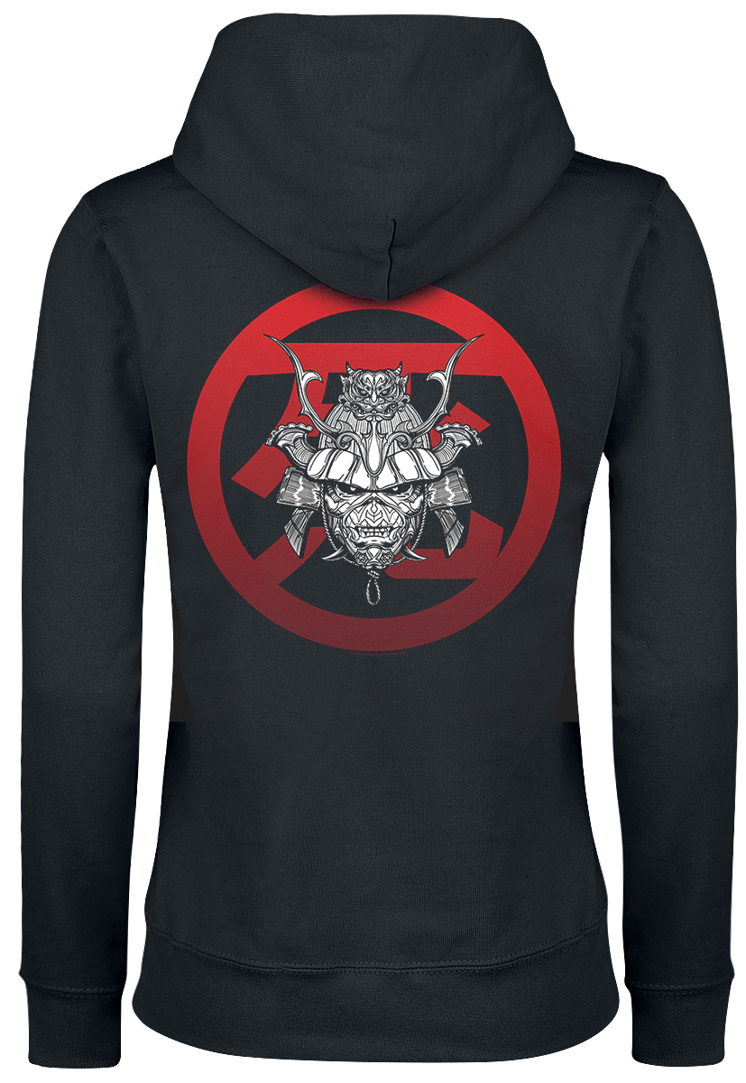 Sweat-shirt à capuche  de Iron Maiden - Eddie Warrior - S à XL - pour Femme - noir - Iron Maiden - View 2