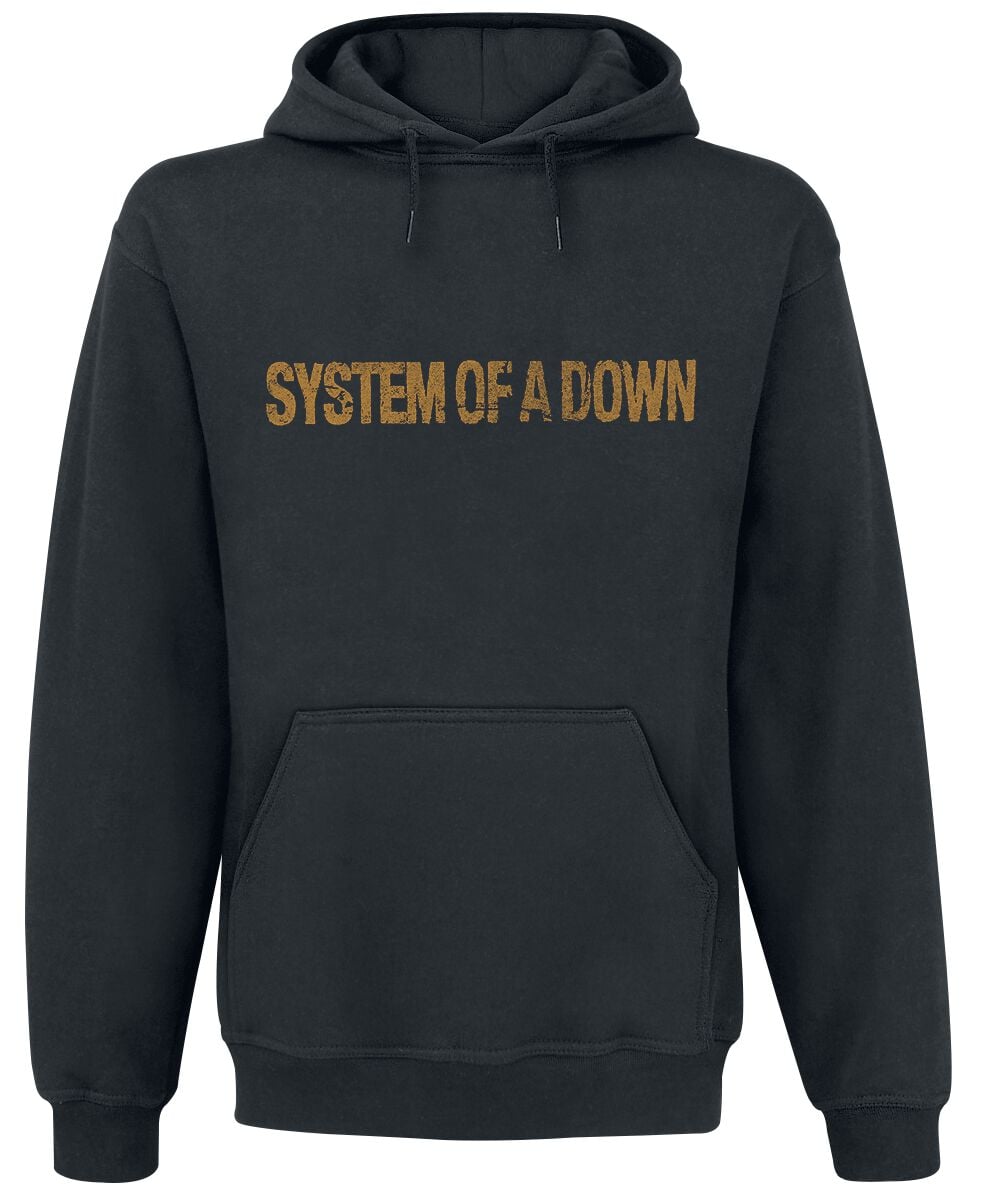 Sweat-shirt à capuche  de System Of A Down - Shattered Numbers - S à XXL - pour Homme - noir - System Of A Down