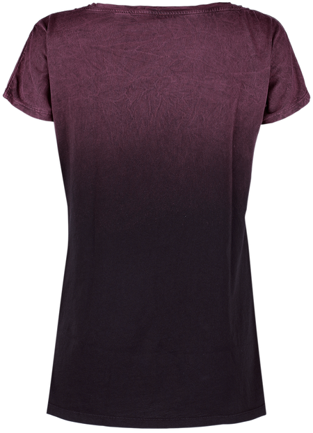 T-Shirt Manches courtes Gothic de Alchemy England - Widow's Weed - M à XL - pour Femme - bordeaux - Alchemy England - View 2
