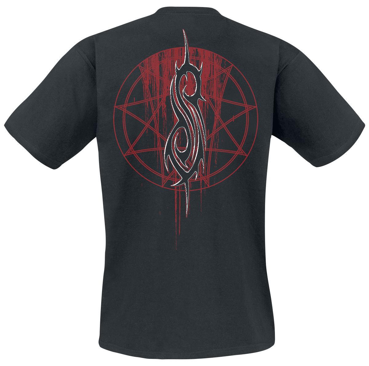 T-Shirt Manches courtes  de Slipknot - Iowa Band Splatter - S à XXL - pour Homme - noir - Slipknot - View 2