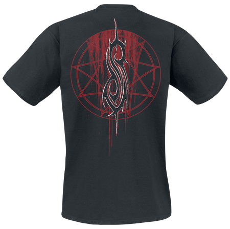 T-Shirt Manches courtes  de Slipknot - Iowa Band Splatter - S à XXL - pour Homme - noir - Slipknot - View 2