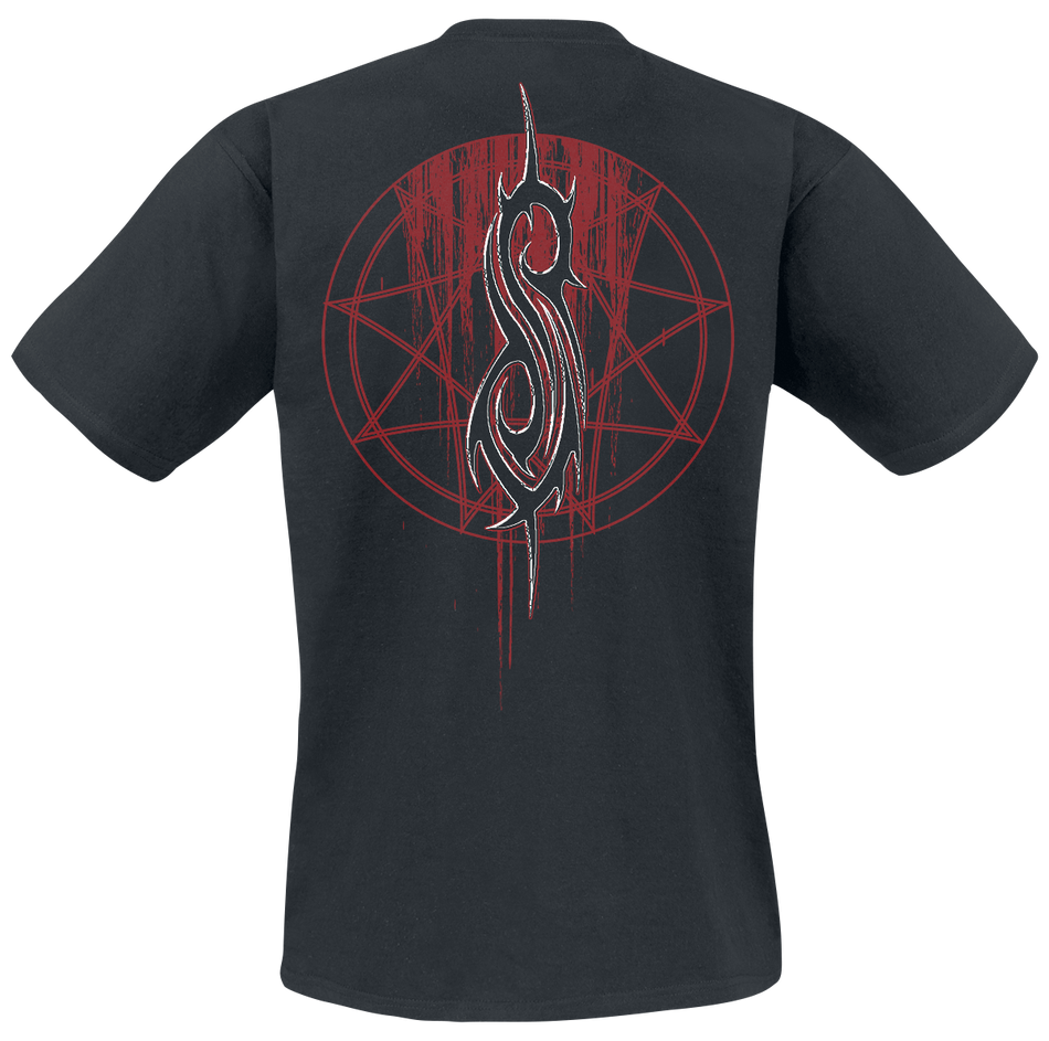 T-Shirt Manches courtes  de Slipknot - Iowa Band Splatter - S à XXL - pour Homme - noir - Slipknot - View 2