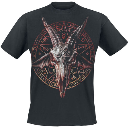 T-Shirt Manches courtes  de Alchemy England - Devil Goat - S à 4XL - pour Homme - noir - Alchemy England