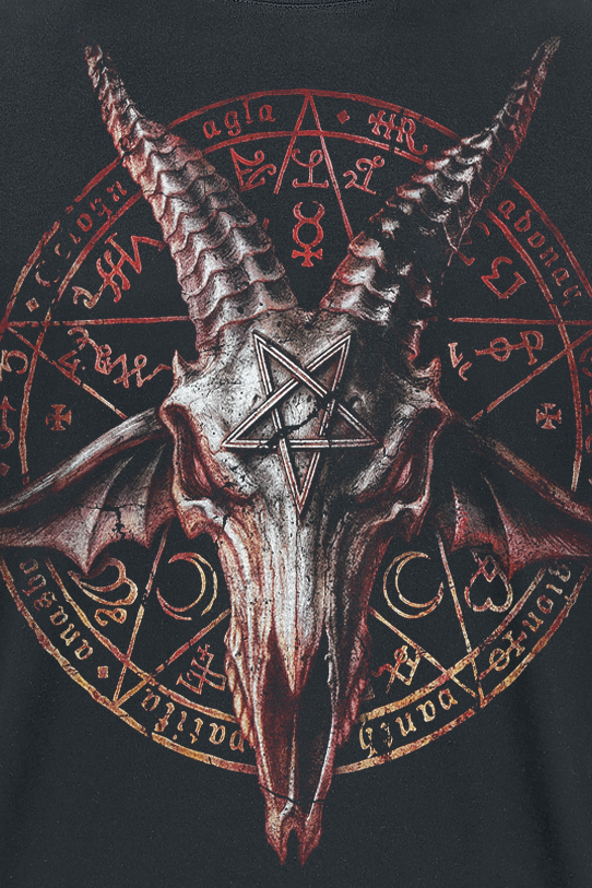 T-Shirt Manches courtes  de Alchemy England - Devil Goat - S à 4XL - pour Homme - noir - Alchemy England - View 2
