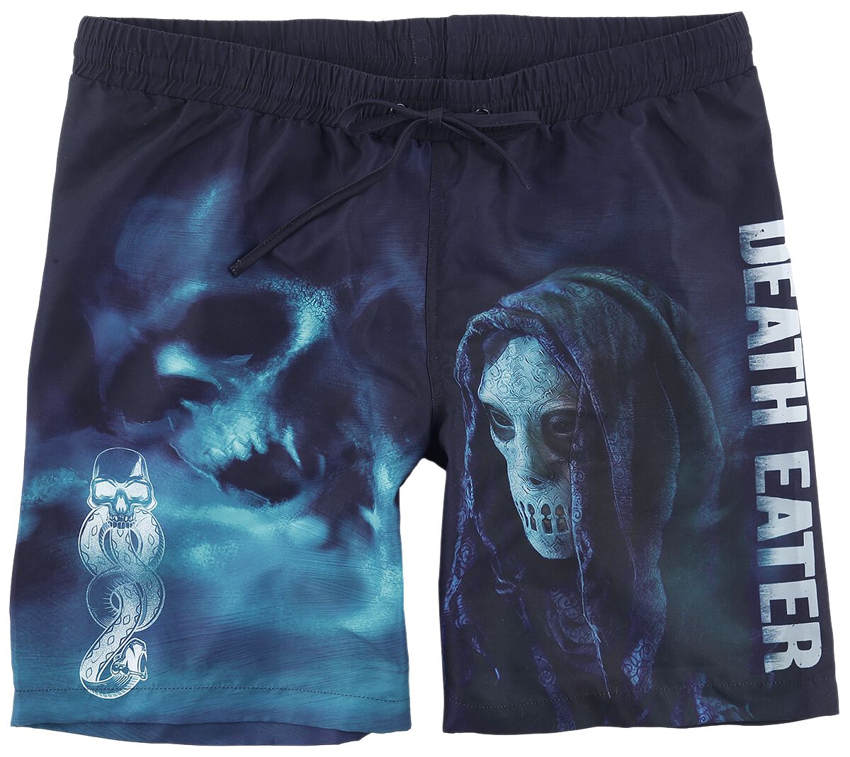 Short de bain  de Harry Potter - Marque Des Ténèbres - M à L - pour Homme - noir - Harry Potter