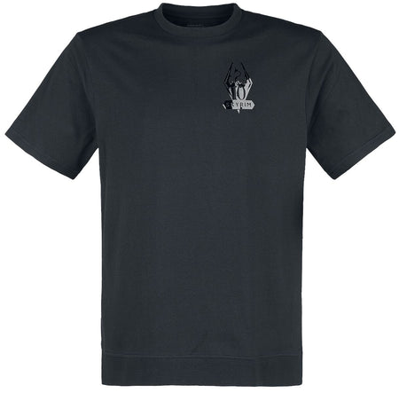 Jersey Gaming de The Elder Scrolls - Skyrim - S à XXL - pour Homme - noir - The Elder Scrolls