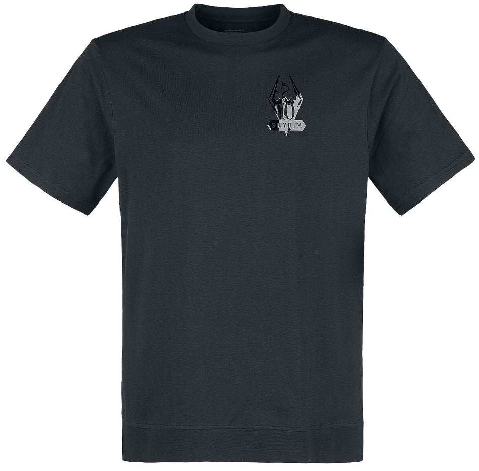 Jersey Gaming de The Elder Scrolls - Skyrim - S à XXL - pour Homme - noir - The Elder Scrolls