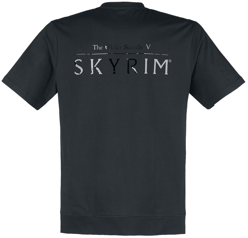 Jersey Gaming de The Elder Scrolls - Skyrim - S à XXL - pour Homme - noir - The Elder Scrolls - View 2
