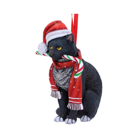 Boules  de Nemesis Now - Candy Cane Cat - pour Unisexe - Standard - Nemesis Now - View 2