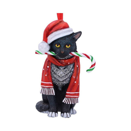 Boules  de Nemesis Now - Candy Cane Cat - pour Unisexe - Standard - Nemesis Now