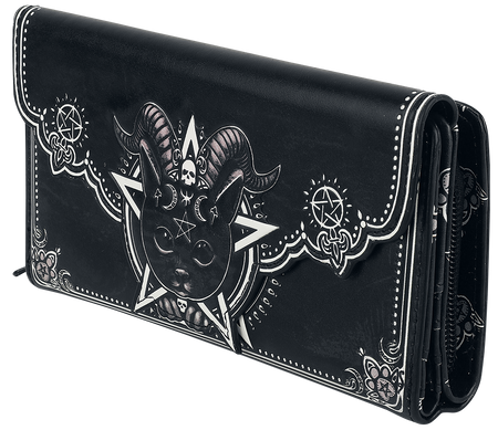 Portefeuille Gothic de Nemesis Now - Pawzuph - pour Unisexe - noir/blanc - Nemesis Now - View 2
