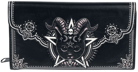 Portefeuille Gothic de Nemesis Now - Pawzuph - pour Unisexe - noir/blanc - Nemesis Now