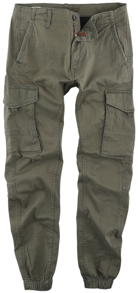 Pantalon Cargo  de Jack & Jones - JJIPAUL JJFLAKE AKM - W27L32 à W36L36 - pour Homme - olive - jack & jones