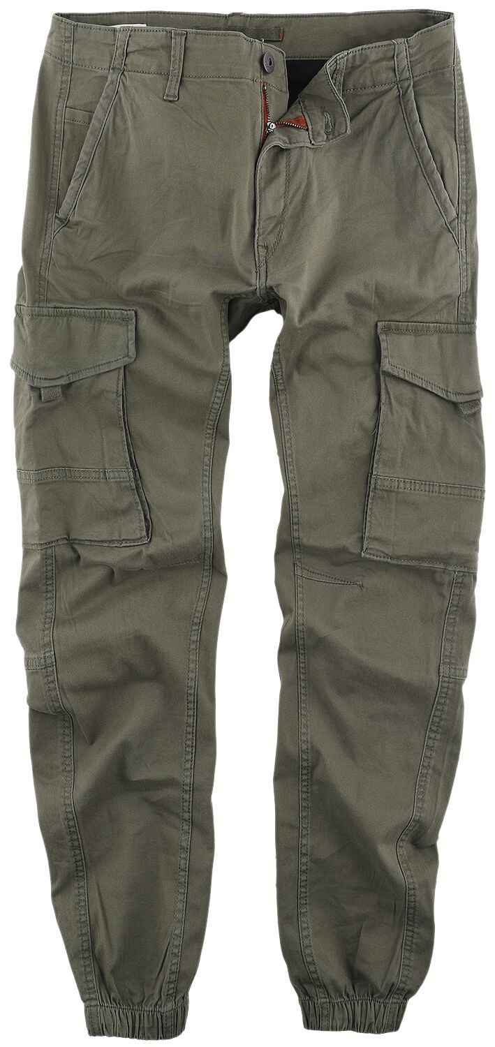 Pantalon Cargo  de Jack & Jones - JJIPAUL JJFLAKE AKM - W27L32 à W36L36 - pour Homme - olive - jack & jones
