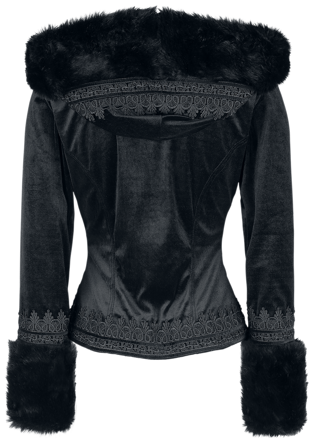 Veste mi-saison Gothic de Sinister Gothic - Veste Gothique - S à XXL - pour Femme - noir - Sinister Gothic - View 2