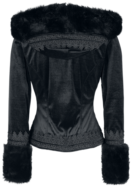 Veste mi-saison Gothic de Sinister Gothic - Veste Gothique - S à XXL - pour Femme - noir - Sinister Gothic - View 2