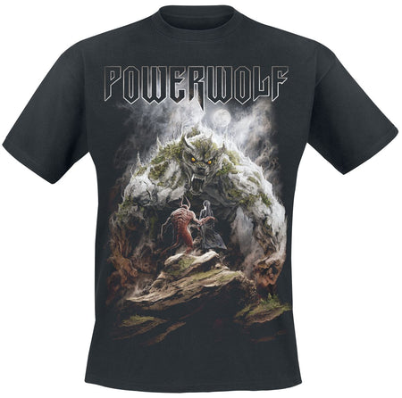 T-Shirt Manches courtes  de Powerwolf - Stonewolf - M à 5XL - pour Homme - noir - Powerwolf
