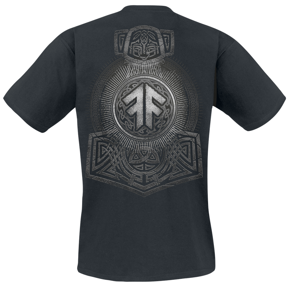 T-Shirt Manches courtes  de Amon Amarth - Warrior - S à 5XL - pour Homme - noir - Amon Amarth - View 2