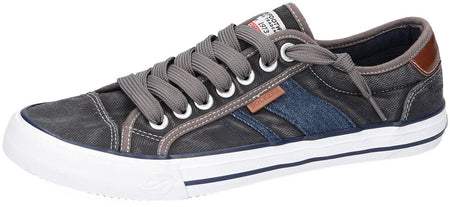 Baskets  de Dockers by Gerli - Sneaker Low - EU40 à EU46 - pour Homme - gris/bleu - Dockers by Gerli