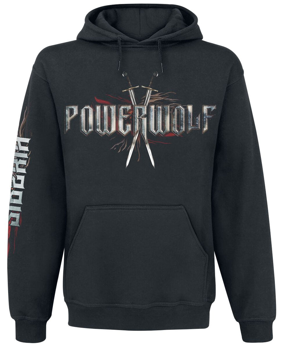 Sweat-shirt à capuche  de Powerwolf - Nightside of Siberia - S à 3XL - pour Homme - noir - Powerwolf