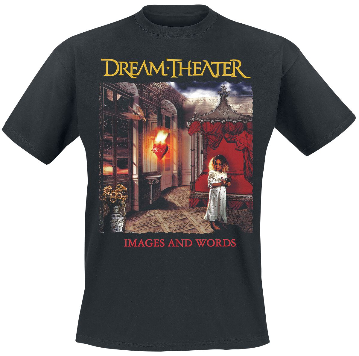 T-Shirt Manches courtes  de Dream Theater - Images & words - S à XXL - pour Homme - noir - Dream Theater
