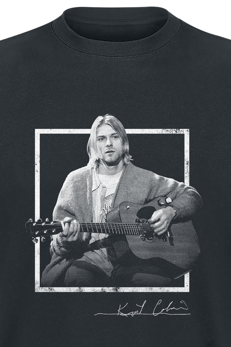 T-Shirt Manches courtes  de Kurt Cobain - Play Men - S à XXL - pour Homme - noir - Kurt Cobain - View 2