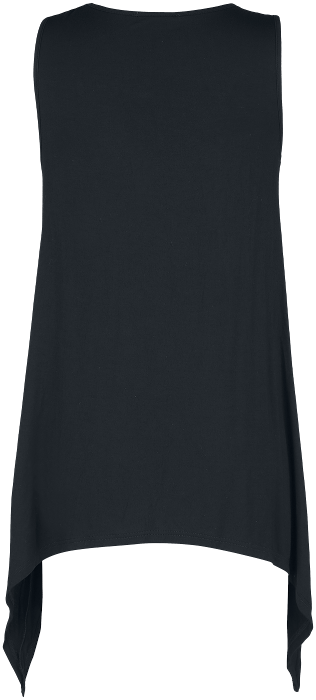 Top Gothic de Banned Alternative - Haut Space Cat - S à XL - pour Femme - noir - Banned Alternative - View 2