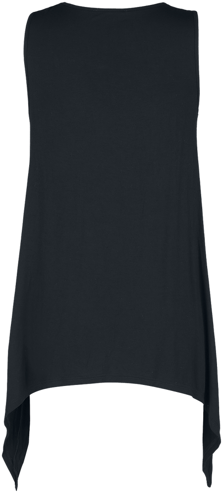 Top Gothic de Banned Alternative - Haut Space Cat - S à XL - pour Femme - noir - Banned Alternative - View 2