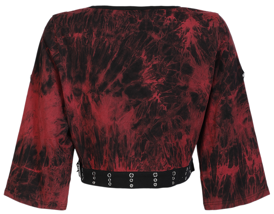 T-Shirt Manches courtes Gothic de Banned Alternative - Haut Tears In Heaven - XS à XXL - pour Femme - multicolore - Banned Alternative - View 2