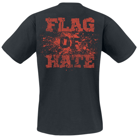 T-Shirt Manches courtes  de Kreator - Flag Of Hate - S à 3XL - pour Homme - noir - Kreator - View 2
