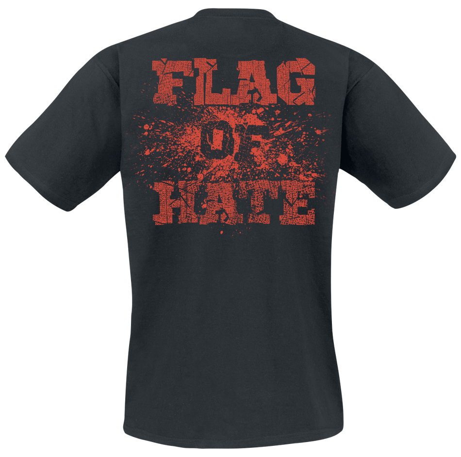 T-Shirt Manches courtes  de Kreator - Flag Of Hate - S à 3XL - pour Homme - noir - Kreator - View 2