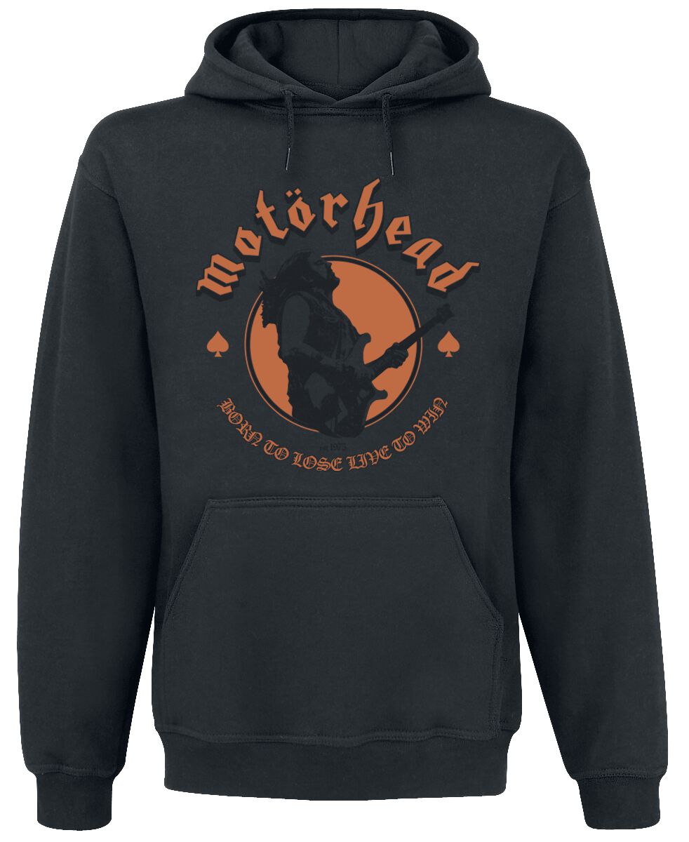 Sweat-shirt à capuche  de Motörhead - Young Lemmy Born To Lose - S à XXL - pour Homme - noir - Motörhead