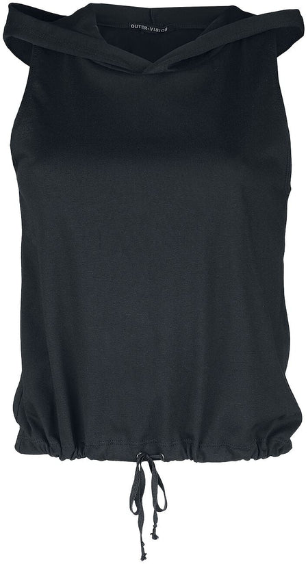 Top  de Outer Vision - Haut Keny - S à 4XL - pour Femme - noir - Outer Vision