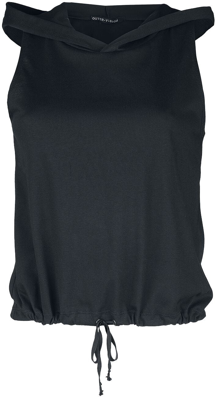 Top  de Outer Vision - Haut Keny - S à 4XL - pour Femme - noir - Outer Vision