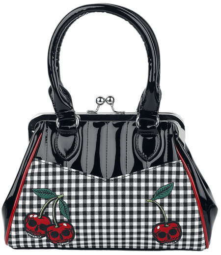 Sac à main  de Banned Retro - Rockabilly Cherry - pour Femme - noir/rouge/blanc - Banned Retro - View 2
