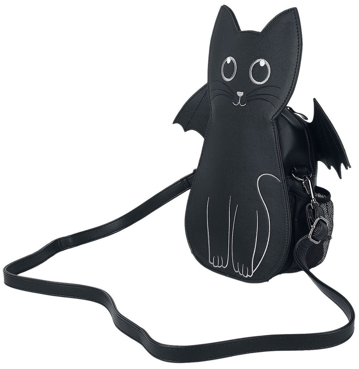 Sac à dos Gothic de Banned Alternative - Wendigo - pour Femme - noir/blanc - Banned Alternative