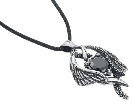 Collier  de etNox hard and heavy - Drachenstein - pour Unisexe - couleur argent - etNox hard and heavy - View 2