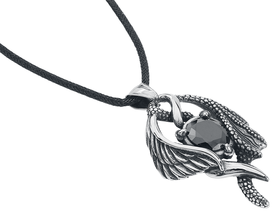 Collier  de etNox hard and heavy - Drachenstein - pour Unisexe - couleur argent - etNox hard and heavy - View 2