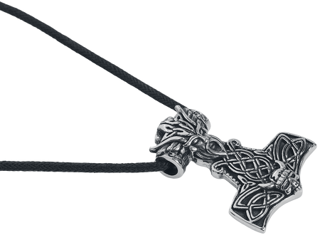 Collier  de etNox hard and heavy - Marteau De Thor - pour Unisexe - couleur argent - etNox hard and heavy - View 2