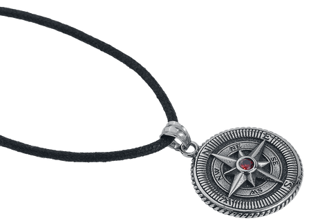 Collier  de etNox - Boussole - pour Unisexe - couleur argent - etNox - View 2