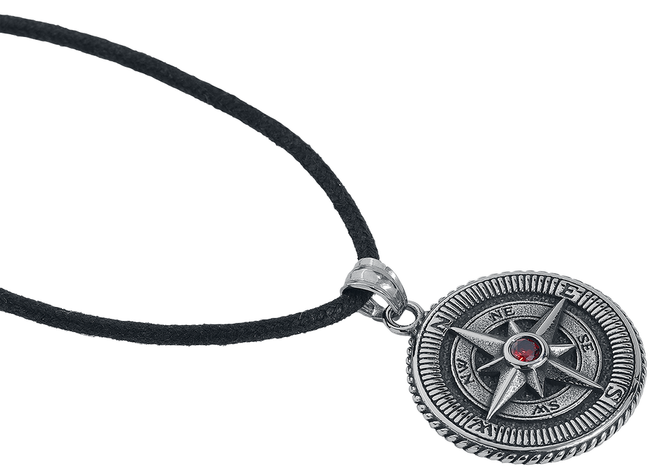 Collier  de etNox - Boussole - pour Unisexe - couleur argent - etNox - View 2