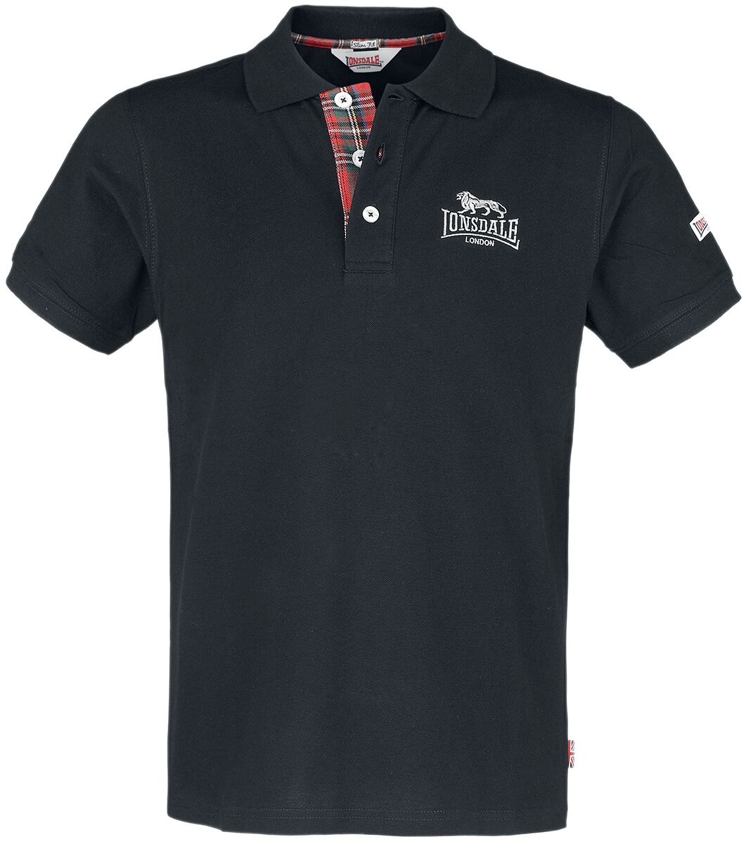 Polo  de Lonsdale London - BRUAN - S à 3XL - pour Homme - noir - Lonsdale London