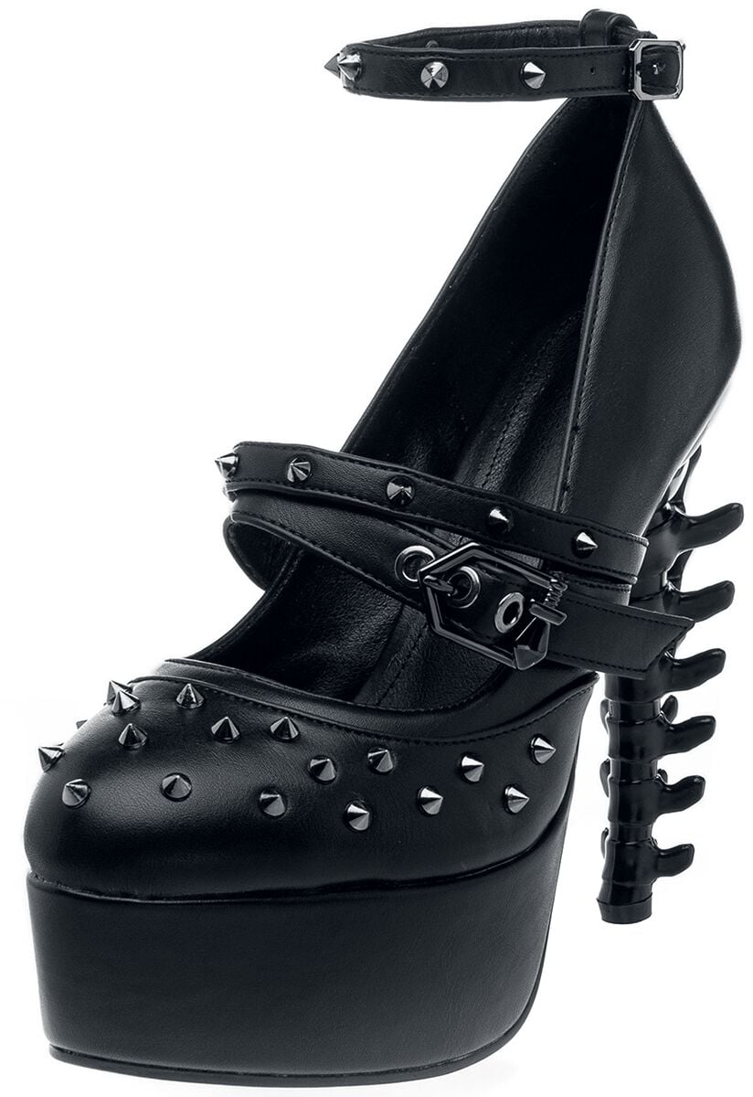 Talons hauts Rockabilly de Ocultica - Gothic - Escarpins - EU37 à EU41 - pour Femme - noir - Ocultica