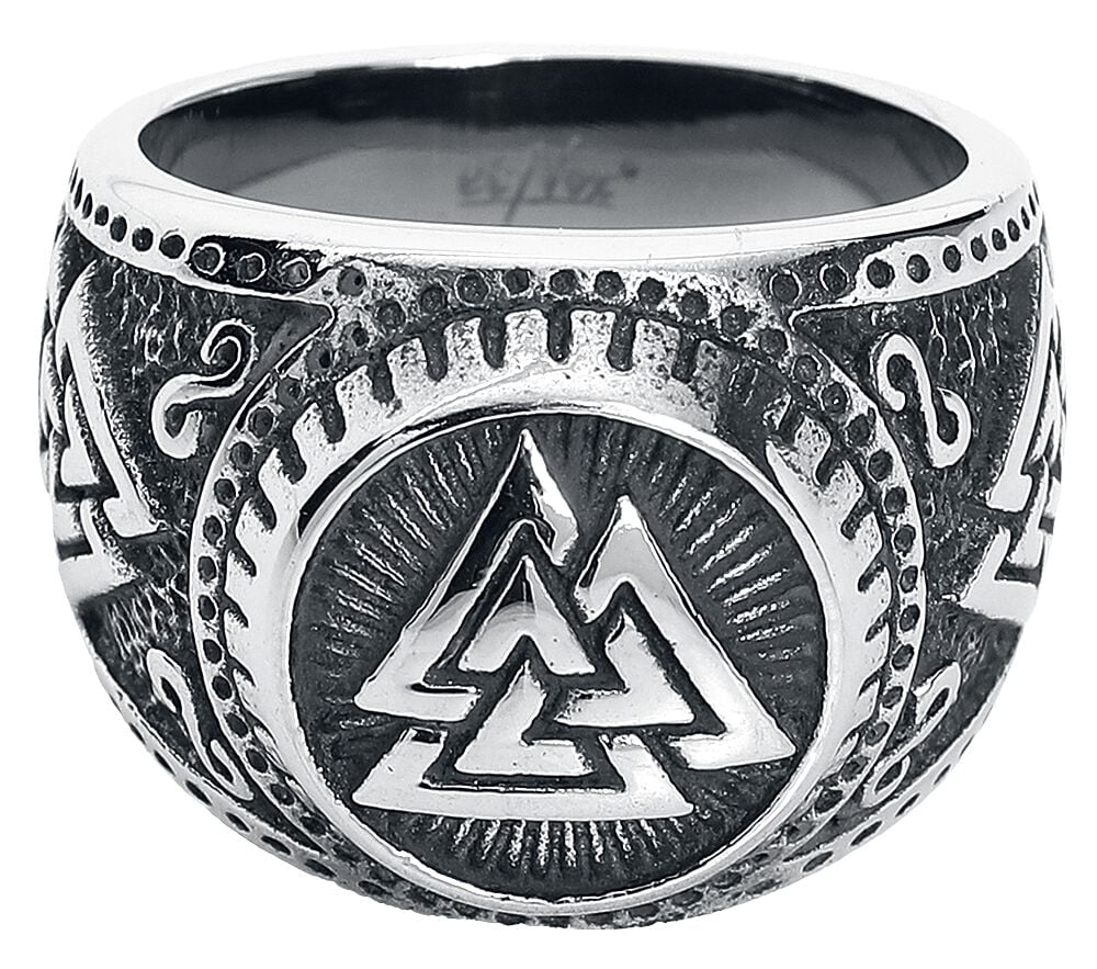 Bague  de etNox hard and heavy - Nœuds Celtiques - pour Unisexe - couleur argent - etNox hard and heavy