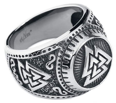 Bague  de etNox hard and heavy - Nœuds Celtiques - pour Unisexe - couleur argent - etNox hard and heavy - View 2