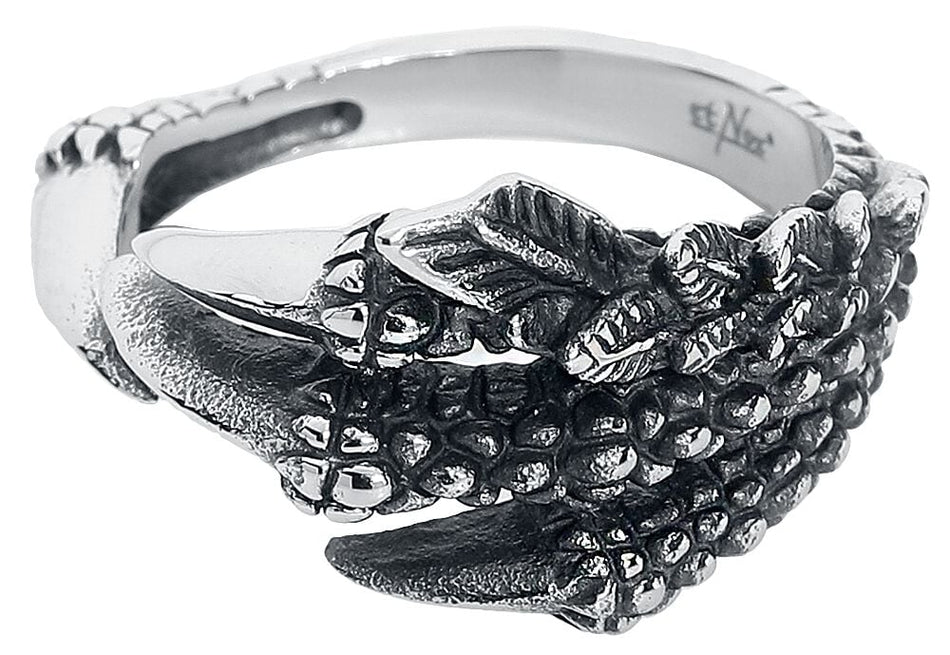 Bague  de etNox hard and heavy - Griffe De Dragon - pour Unisexe - couleur argent - etNox hard and heavy
