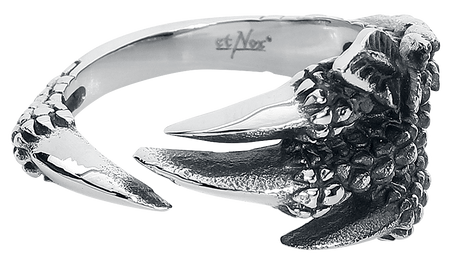 Bague  de etNox hard and heavy - Griffe De Dragon - pour Unisexe - couleur argent - etNox hard and heavy - View 2