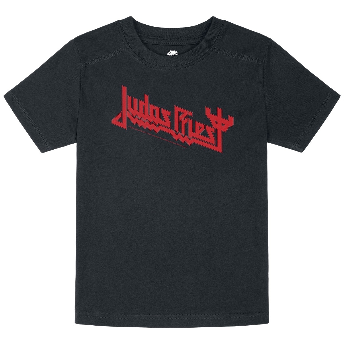 T-shirt  de Judas Priest - Metal-Kids - Logo - 92 à 164 - pour Enfants - noir - Judas Priest - View 2