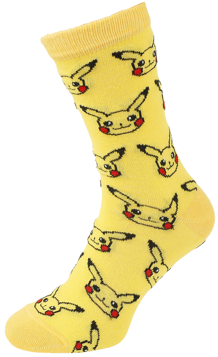 Chaussettes Gaming de Pokémon - Chaussettes Pikachu Salamèche Évoli - EU39-42 à EU 43-46 - pour Unisexe - multicolore - Pokémon - View 2